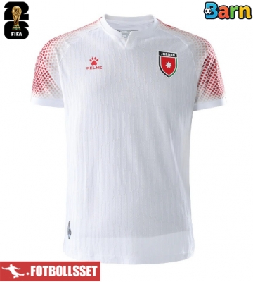 Jordanien Hemmatröja Barn VM 2026 Kortärmad (+ Korta byxor)